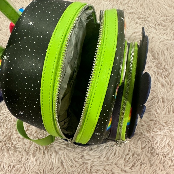 Loungefly Lisa Frank Mini Backpack & wallet bonus - Picture 4 of 5